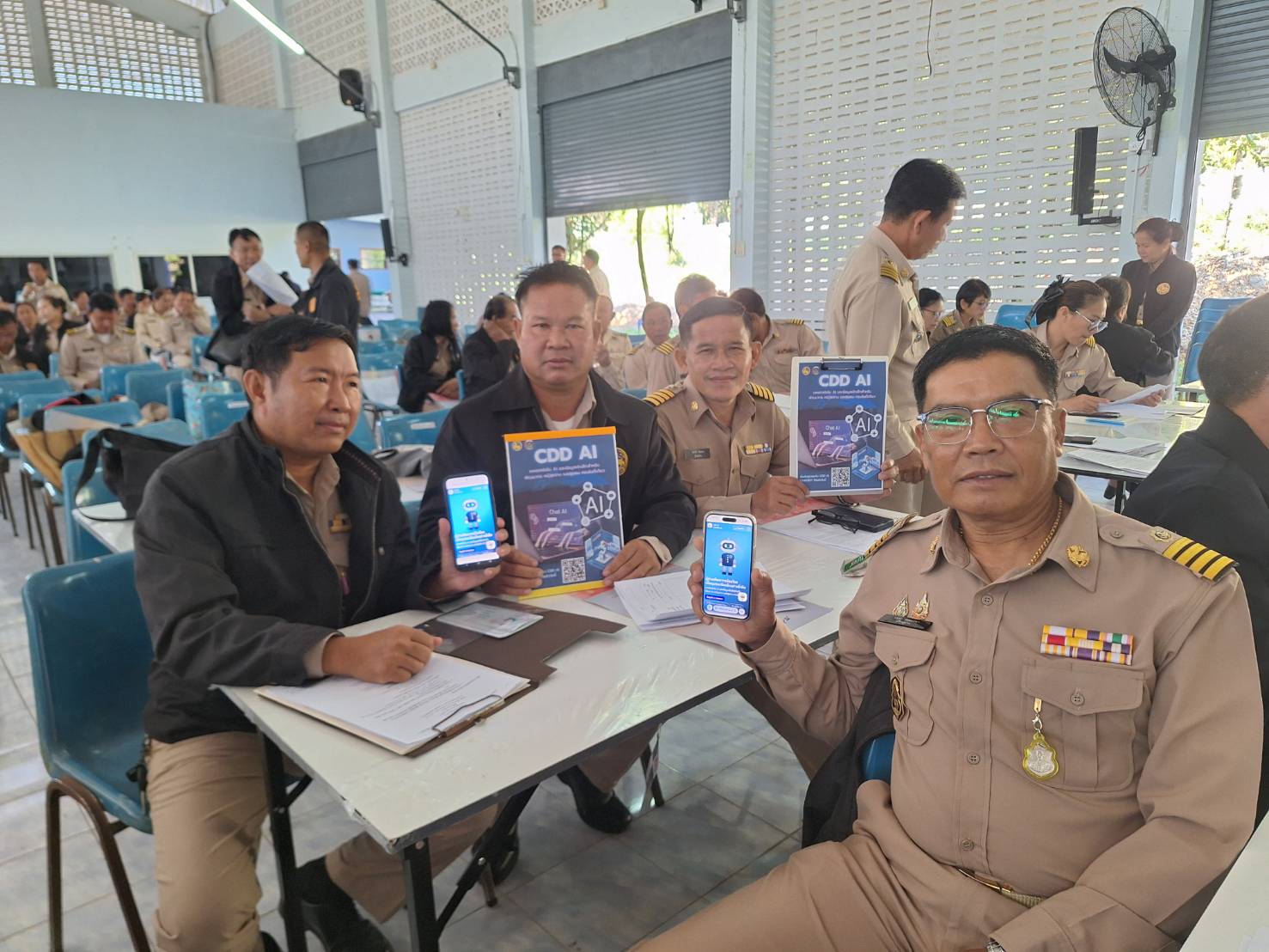  สำนักงานพัฒนาชุมชนอำเภอเถิน : ประชุมกำนัน ผู้ใหญ่บ้านฯ ประจำเดือน ธันวาคม 2568 ครั้งที่ 12/2568