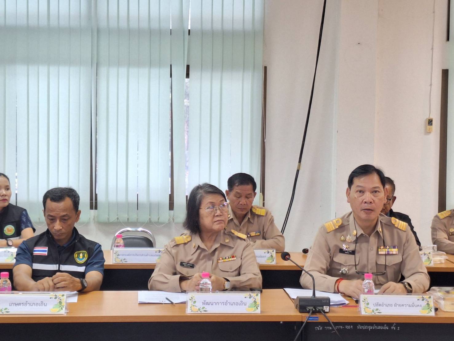 เข้าร่วมประชุมคณะกรรมการศูนย์ปฏิบัติการป้องกันและปราบปรามยาเสพติดอำเภอเถิน (ศป.ปส.อ.เถิน)