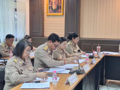 เข้าร่วมประชุมบริหารงานแบบบูรณาการอำเภอเถิน (กบอ.)