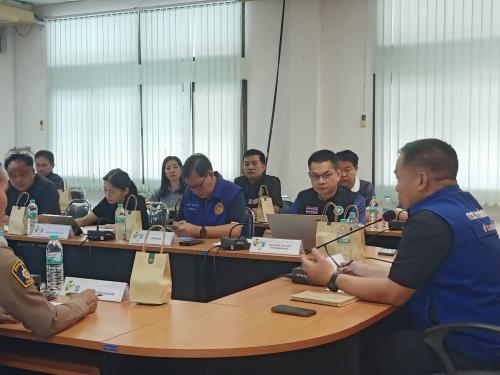 เข้าร่วมการประชุมคณะกรรมการพัฒนาคุณภาพชีวิตอำเภอเถิน (พชอ.) ประเด็นยาเสพติดและสุขภาพจิตครั้งที่ 1/2569